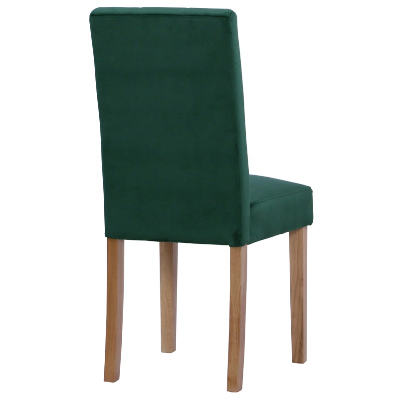 Moreton Oak Forest Velvet Chair
