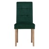 Moreton Oak Forest Velvet Chair