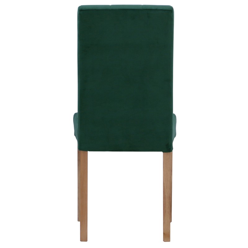 Moreton Oak Forest Velvet Chair
