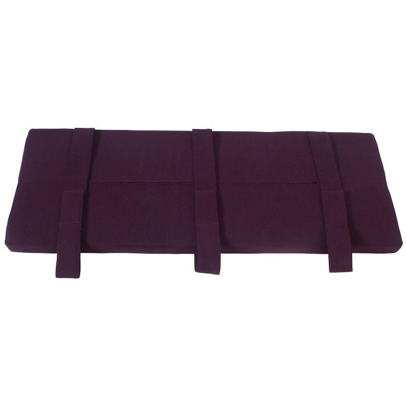 Moreton Maroon Fabric Bench Seat Pad