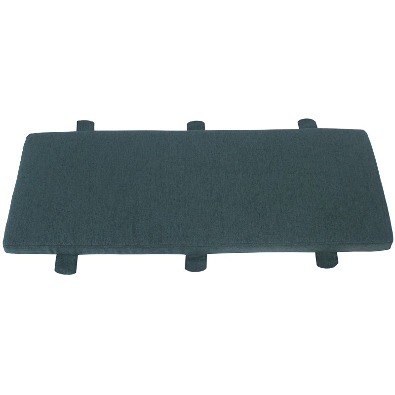 Moreton Green Fabric Bench Seat Pad