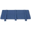 Moreton Blue Fabric Bench Seat Pad