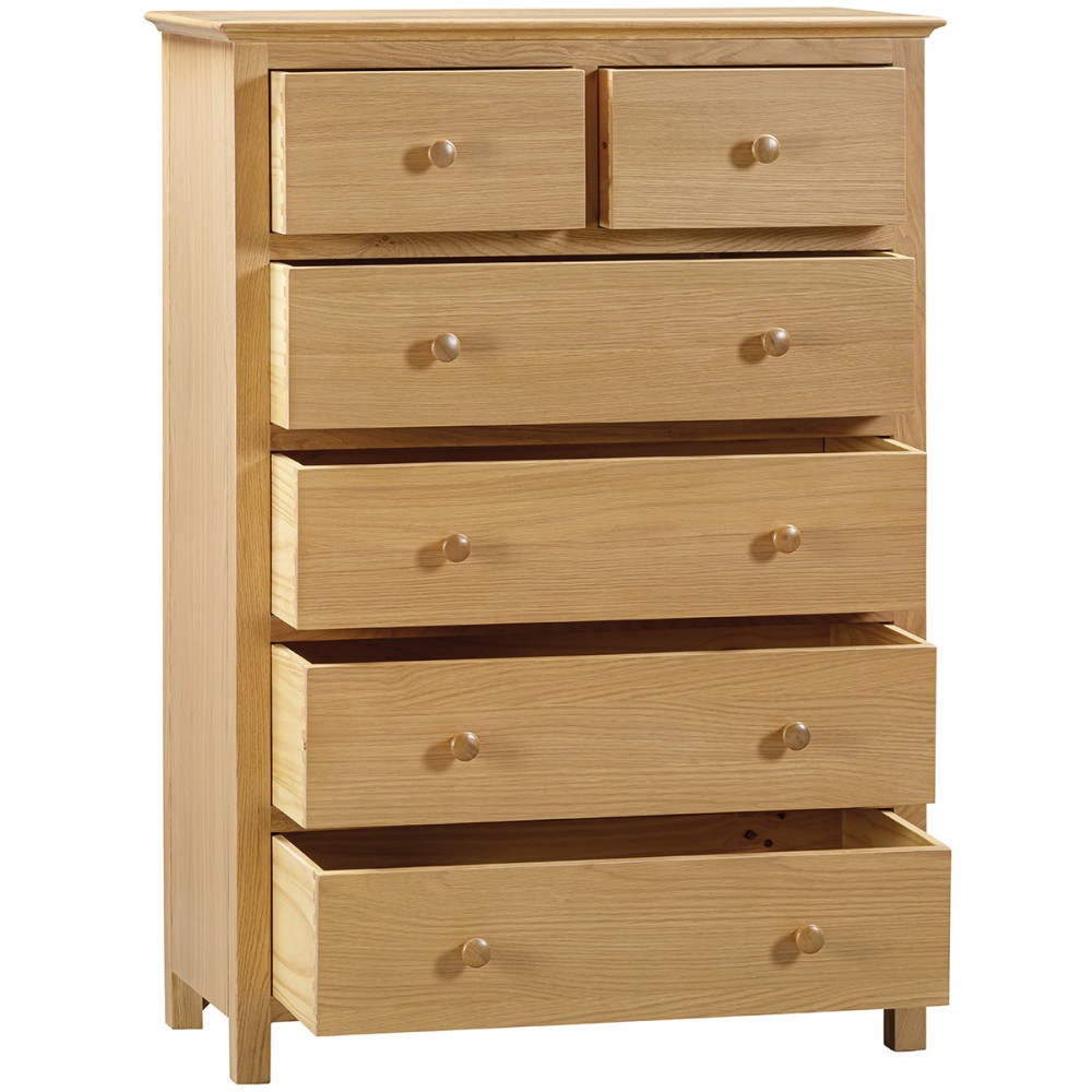 Moreton Oak 2 Over 4 Chest Moreton Oak 2 Over 4 Chest