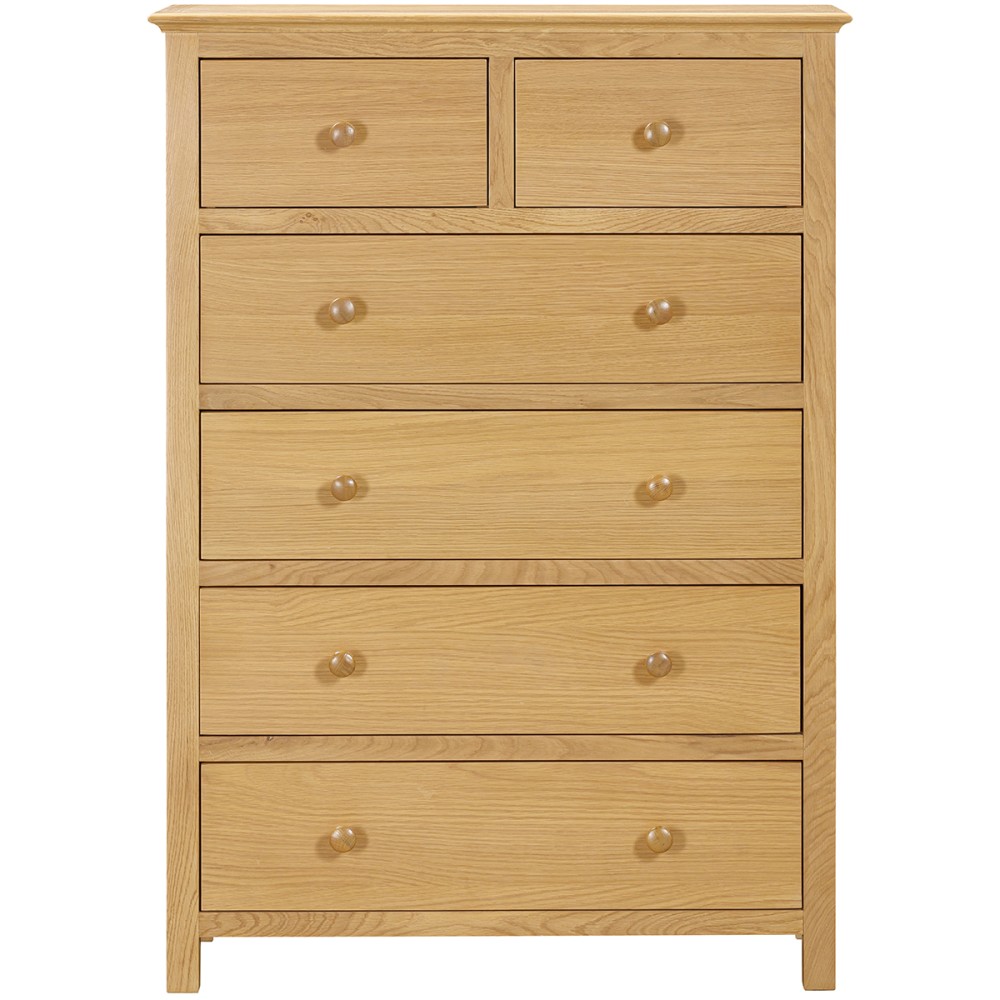 Moreton Oak 2 Over 4 Chest Moreton Oak 2 Over 4 Chest