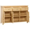 Moreton Oak 3 Door 3 Drawer Sideboard