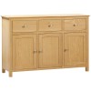 Moreton Oak 3 Door 3 Drawer Sideboard
