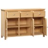 Moreton Oak 3 Door 3 Drawer Sideboard