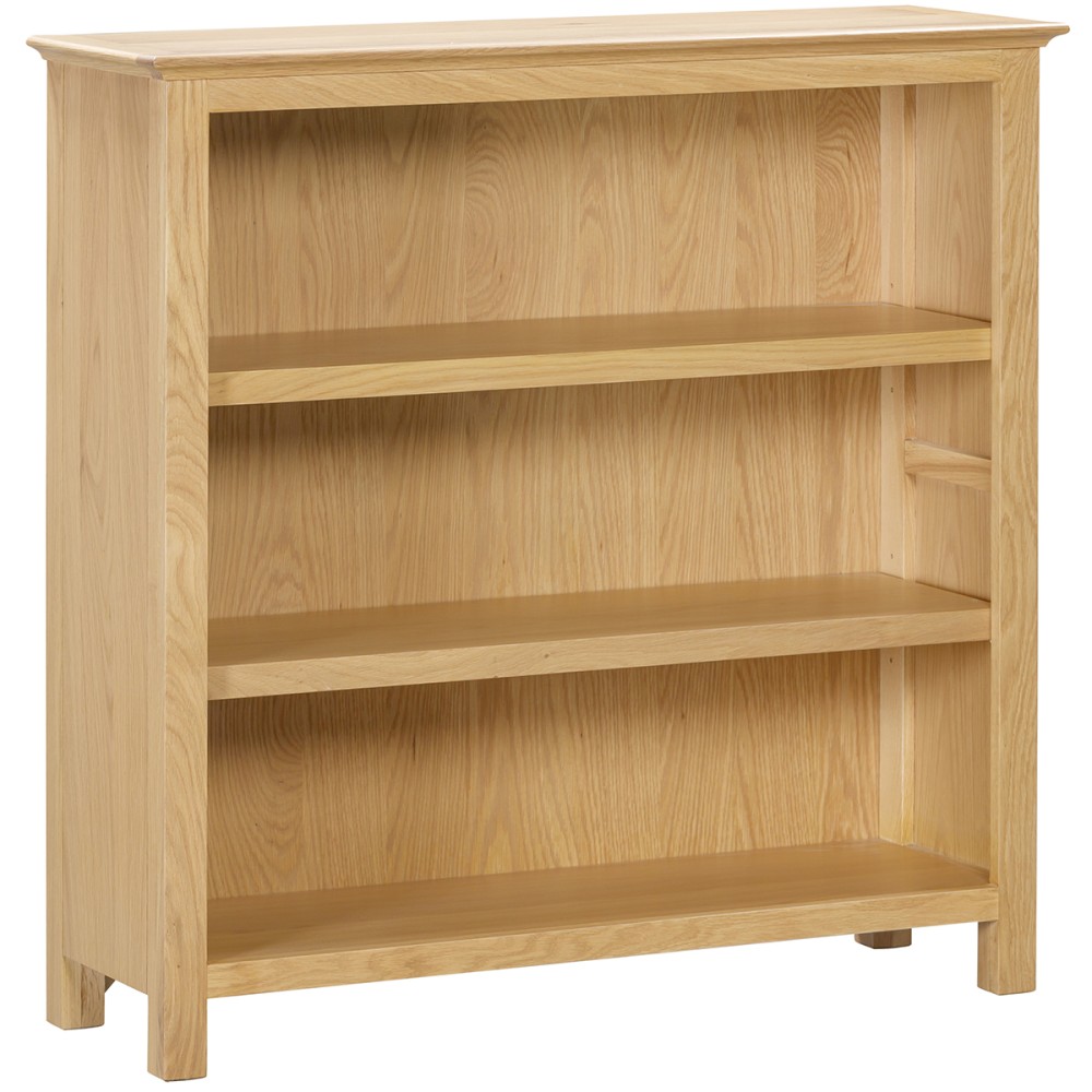 Moreton Oak 3' Low Bookcase
