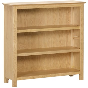 Moreton Oak 3' Low Bookcase