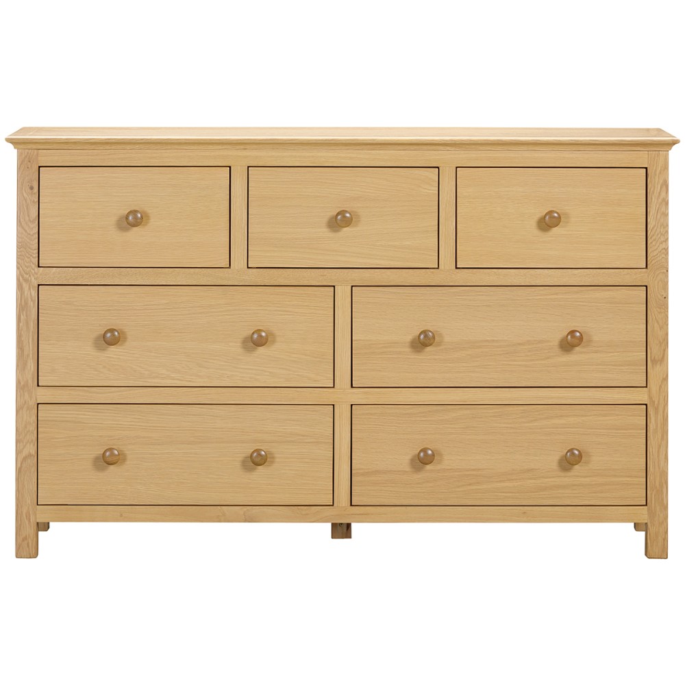 Moreton Oak 3 Over 4 Chest
