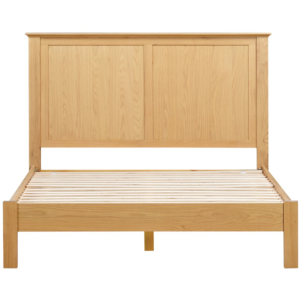 Moreton Oak 4'6 Dobule Panel Bed Moreton Oak 4'6 Dobule Panel Bed