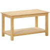Moreton Oak Coffee Table with Shelf