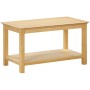 Moreton Oak Coffee Table with Shelf
