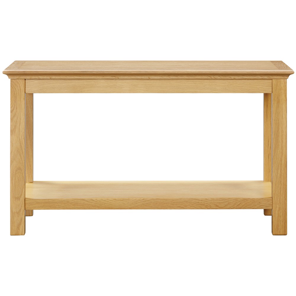 Moreton Oak Coffee Table with Shelf
