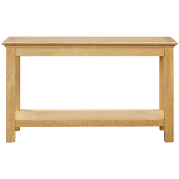 Moreton Oak Coffee Table with Shelf