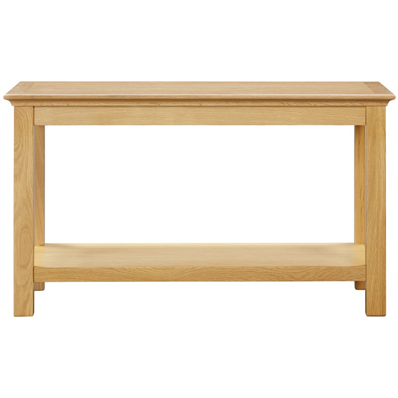 Moreton Oak Coffee Table with Shelf