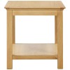 Moreton Oak Coffee Table with Shelf