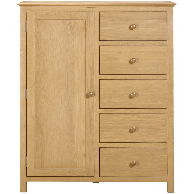 Moreton Oak Combination Wardrobe