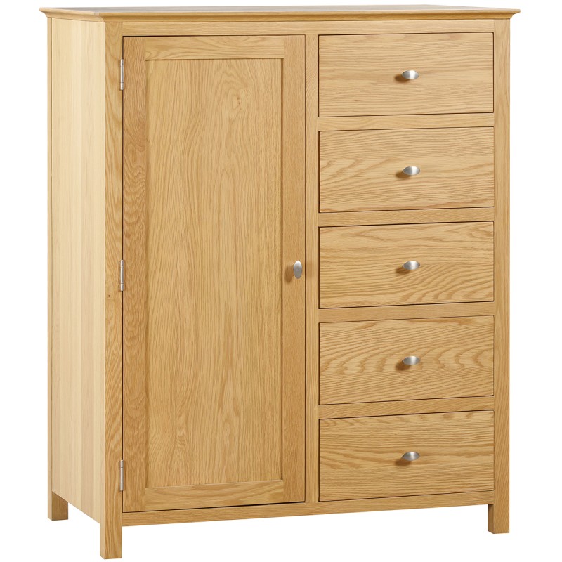 Moreton Oak Combination Wardrobe