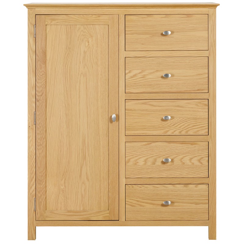 Moreton Oak Combination Wardrobe