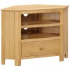 Moreton Oak Corner TV Unit