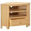 Moreton Oak Corner TV Unit