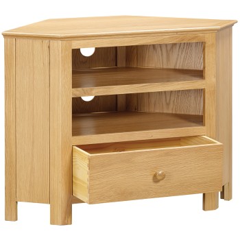 Moreton Oak Corner TV Unit