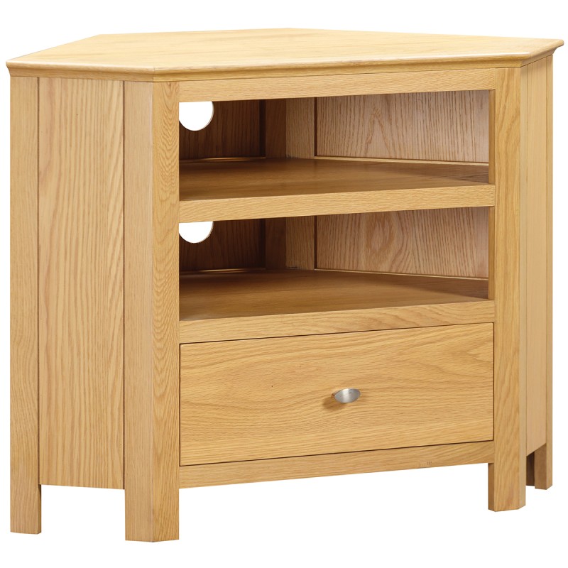 Moreton Oak Corner TV Unit