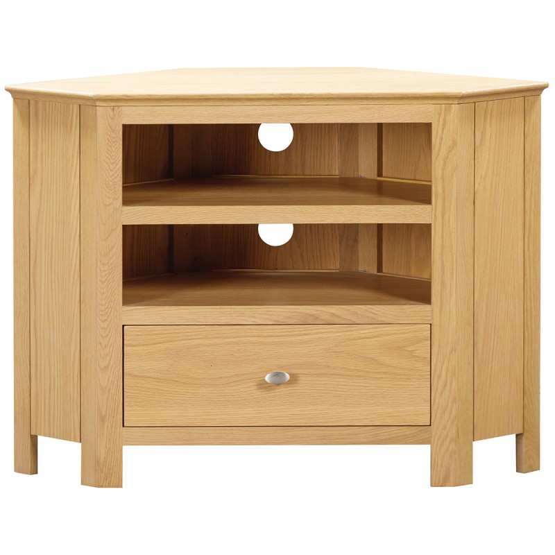 Moreton Oak Corner TV Unit