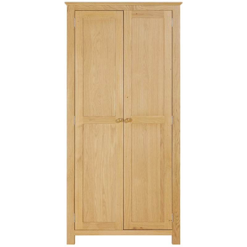 Moreton Oak Double Wardrobe