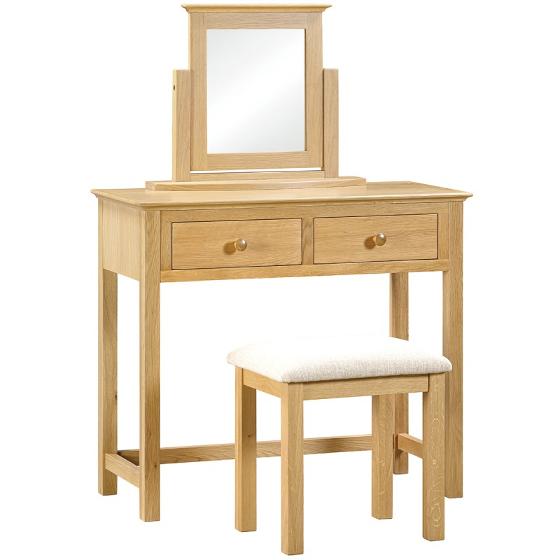Moreton Oak Dressing Table Mirror