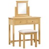 Moreton Oak Dressing Table Mirror