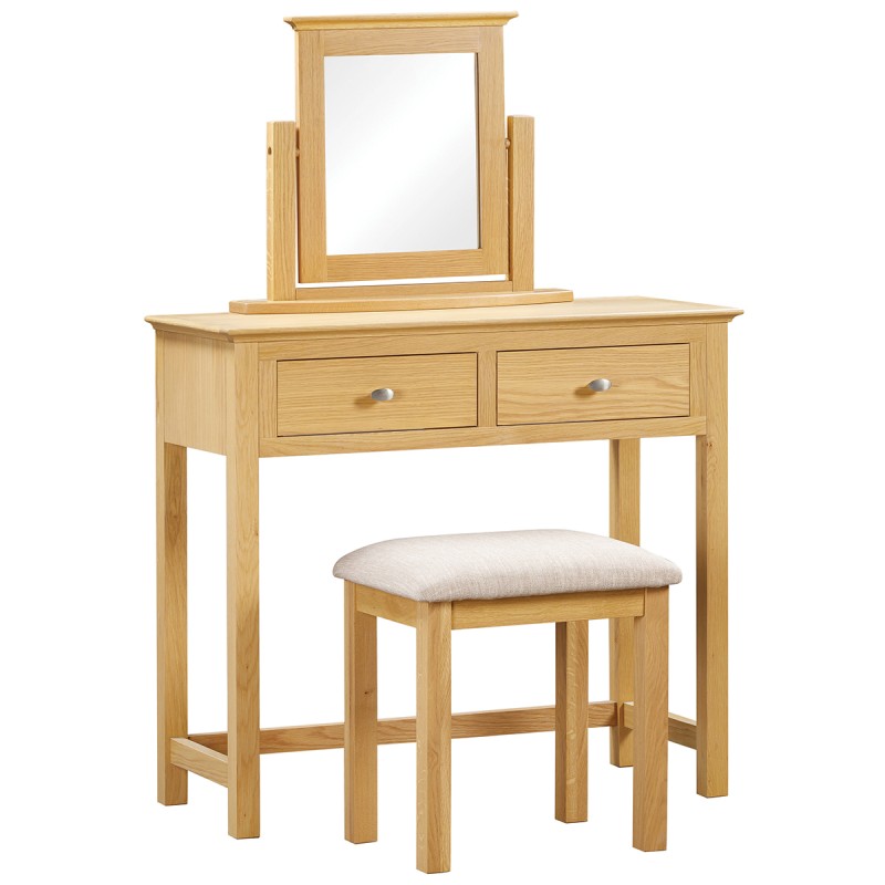 Moreton Oak Dressing Table Mirror