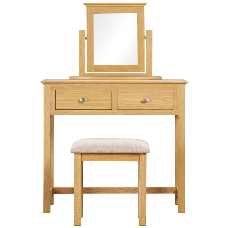 Moreton Oak Dressing Table Mirror