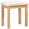 Moreton Oak Dressing Table Stool