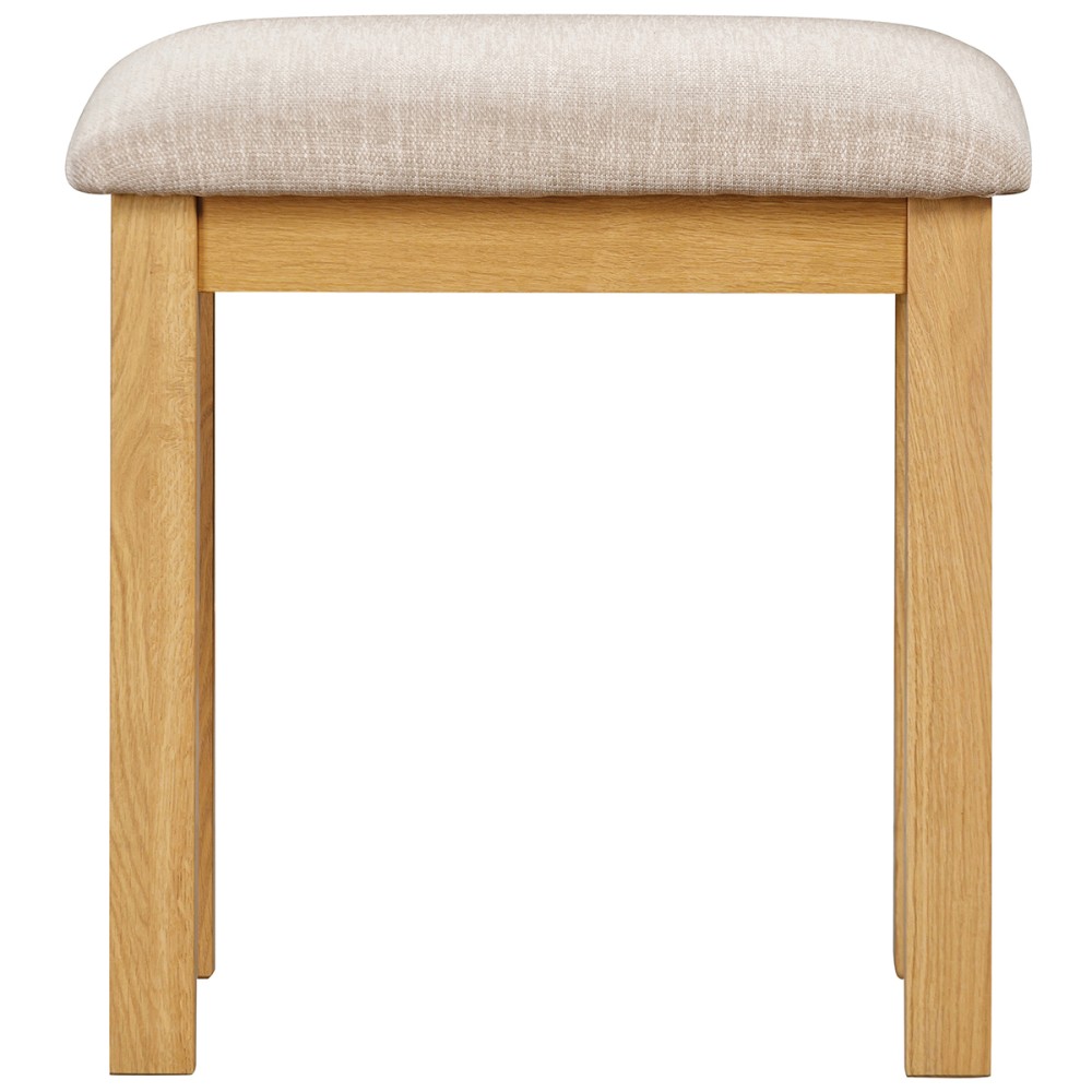 Moreton Oak Dressing Table Stool