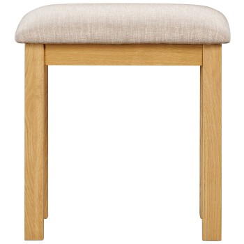 Moreton Oak Dressing Table Stool