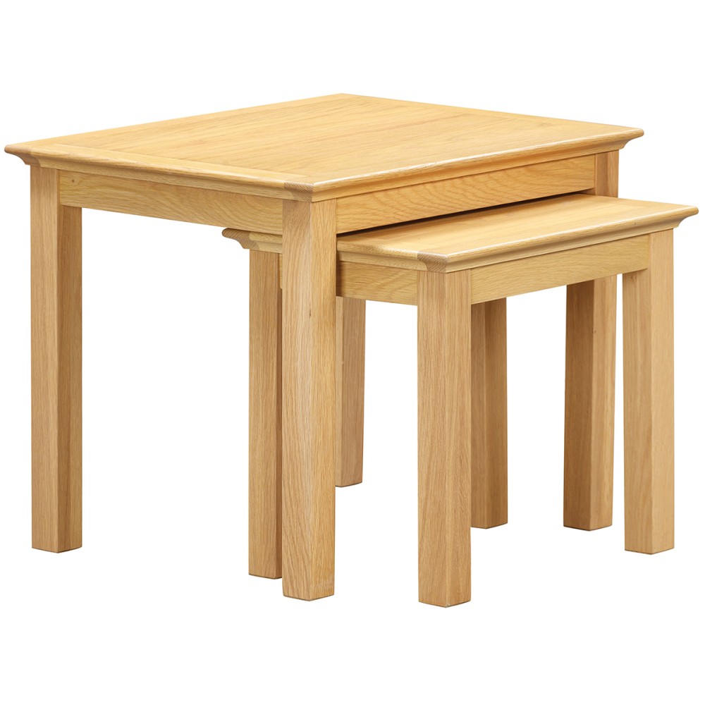 Moreton Oak Nest of Tables