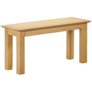 Moreton Oak Small 90cm Bench