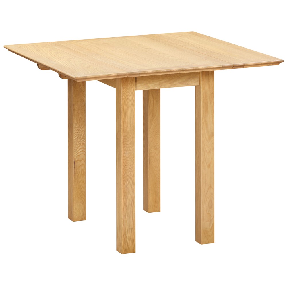 Moreton Oak Square Drop Leaf Dining Table