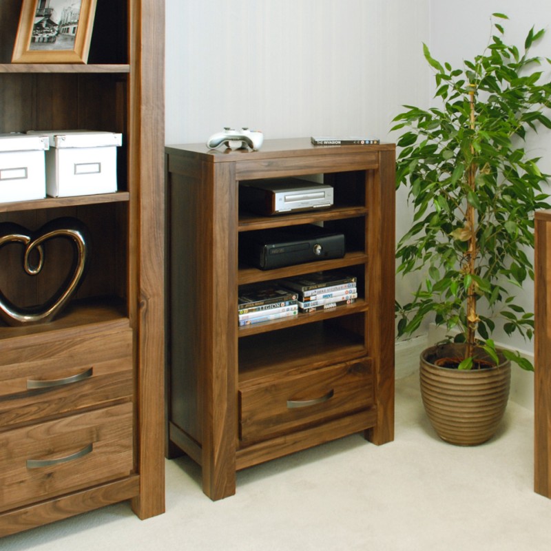 Mayan Walnut Entertainment Ancillaries Storage Unit