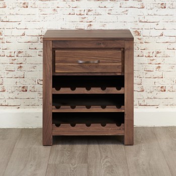 Mayan Wine Rack Lamp Table