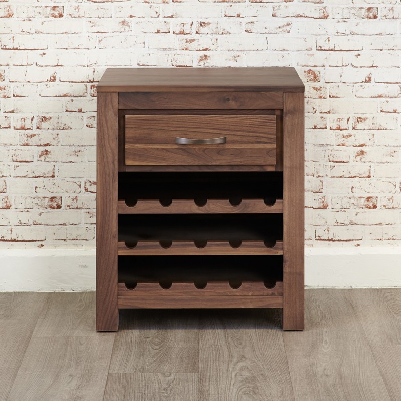 Mayan Wine Rack Lamp Table