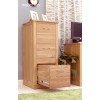 Mobel Oak 3 Drawer Filing Cabinet