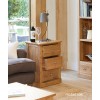 Mobel Oak Three Drawer Lamp Table Mobel Oak Three Drawer Lamp Table