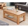 Mobel Oak Four Drawer Coffee Table Mobel Oak Four Drawer Coffee Table