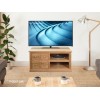 Mobel Oak Four Drawer Television Cabinet