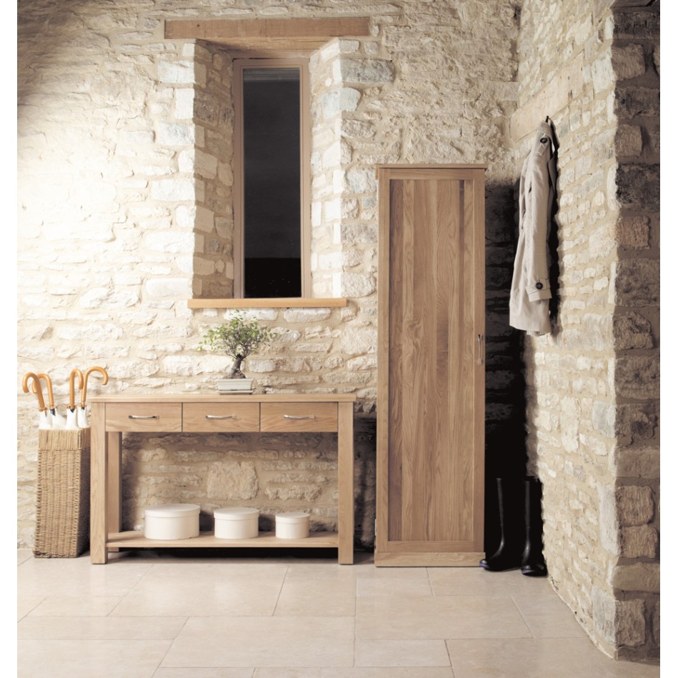 Mobel Oak Console Table