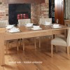 Mobel Hidden Extending Oak Dining Table (Seats 4-8)