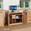 Mobel Oak Hidden Home Office